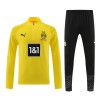 Sudadera De Entrenamiento Borussia Dortmund Cremallera De Cuarto 23-24 Amarilla - Hombre